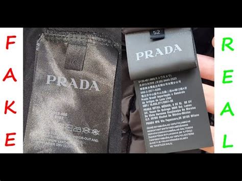 prada jacket replica reddit|prada real or real.